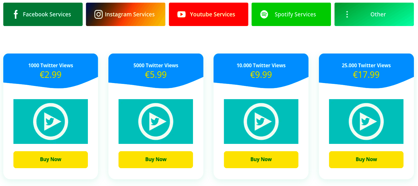 Twitter views | Increment your Twitter video sees with genuine perspectives given by us a web-based media supplier in business for a long time with high evaluated administrations presented at a reasonable cost